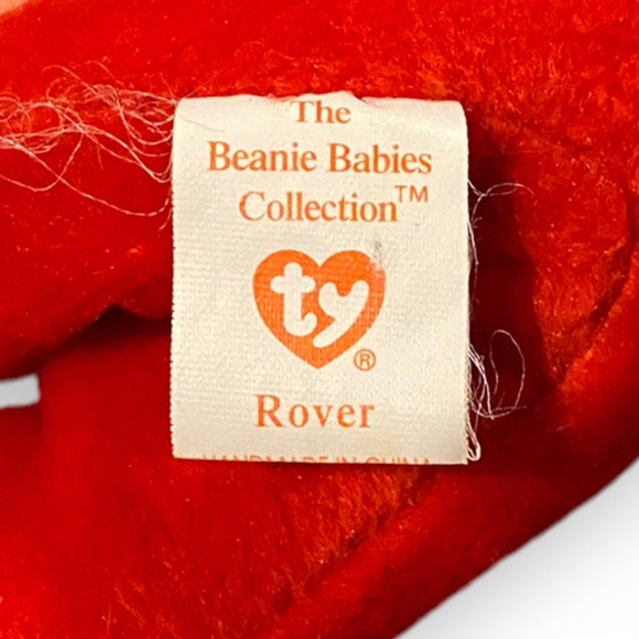 Vintage 1996 Ty Beanie Babies Rover The Dog - Picture 7 of 7